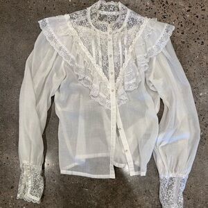 Vintage lace blouse
